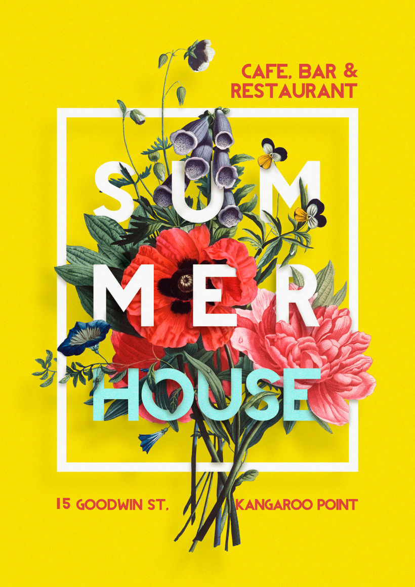 Poster Summer House restaurant -1