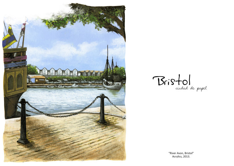 ilustraciones: "Bristol, Ciudad de papel" 6