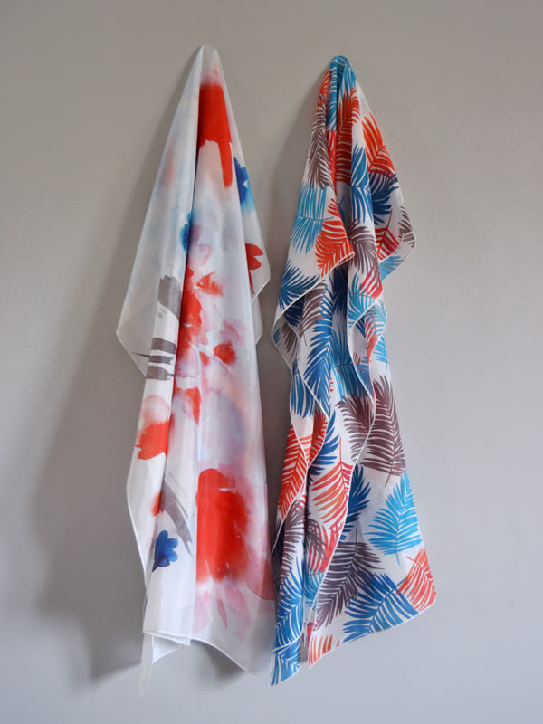 Diseño de patrones para pañuelos de seda 1
