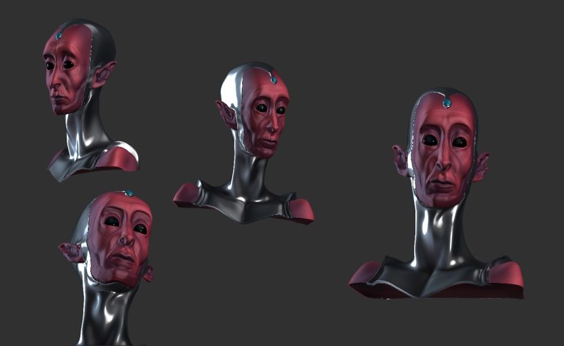 Modelado de personajes en 3D.  7