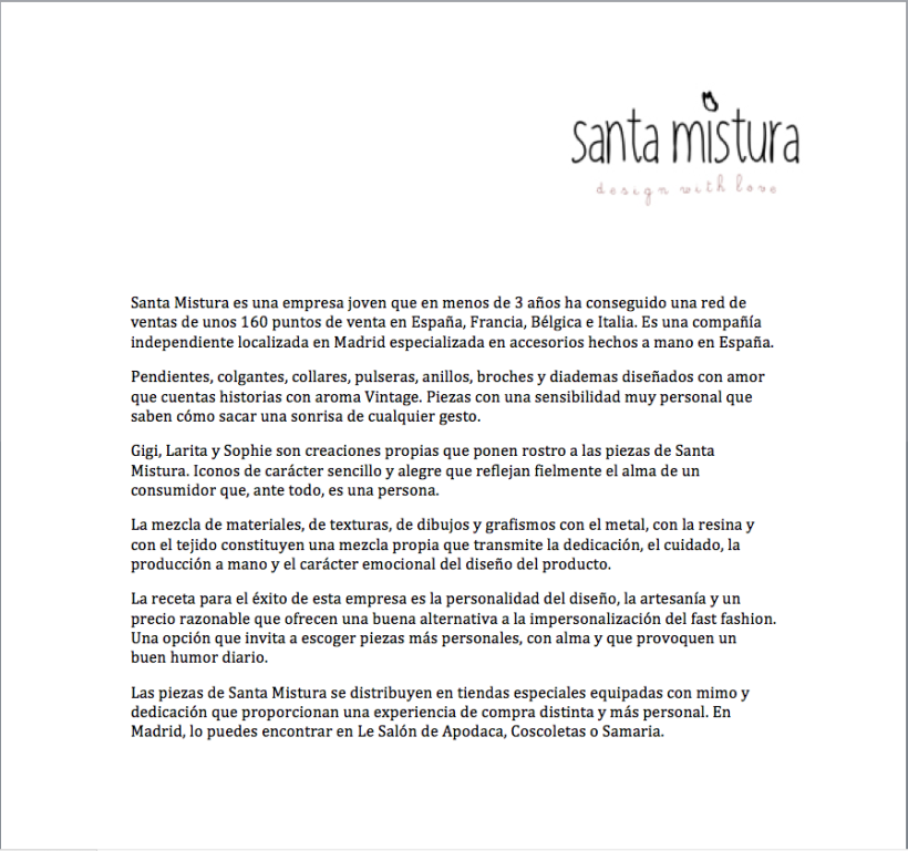 Graphic Design for Santa Mistura 1