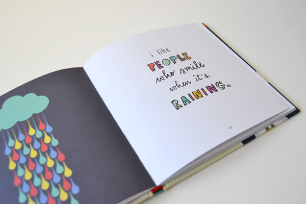 Publicación de estampados en el libro From rain to rainbows 3