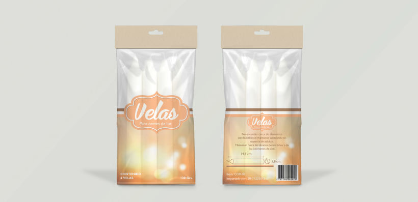 Packaging para velas 1