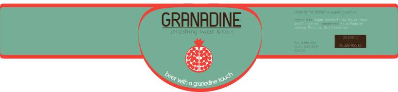 -GRANADINE BEER, Branding- 2