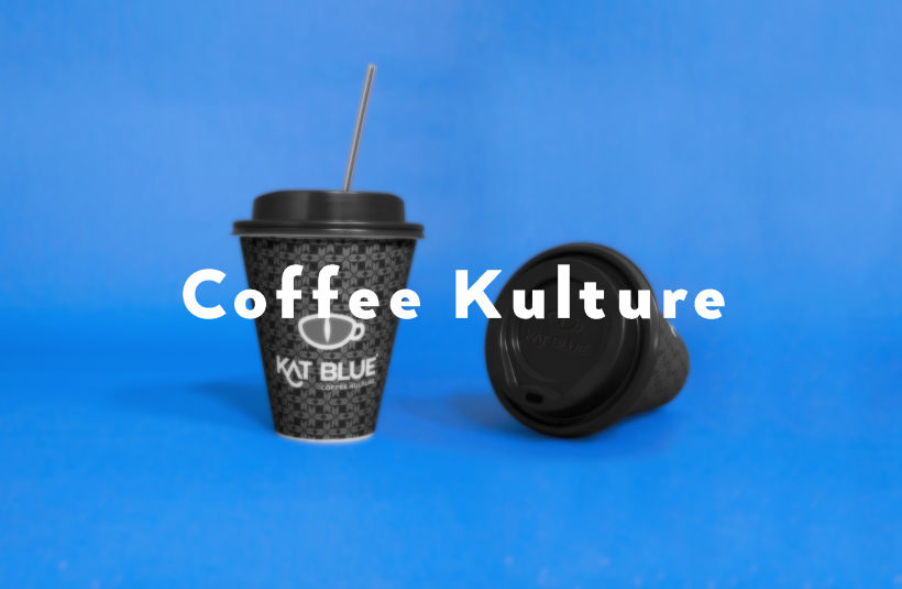 Kat Blue, proyecto de branding para café de autor 5