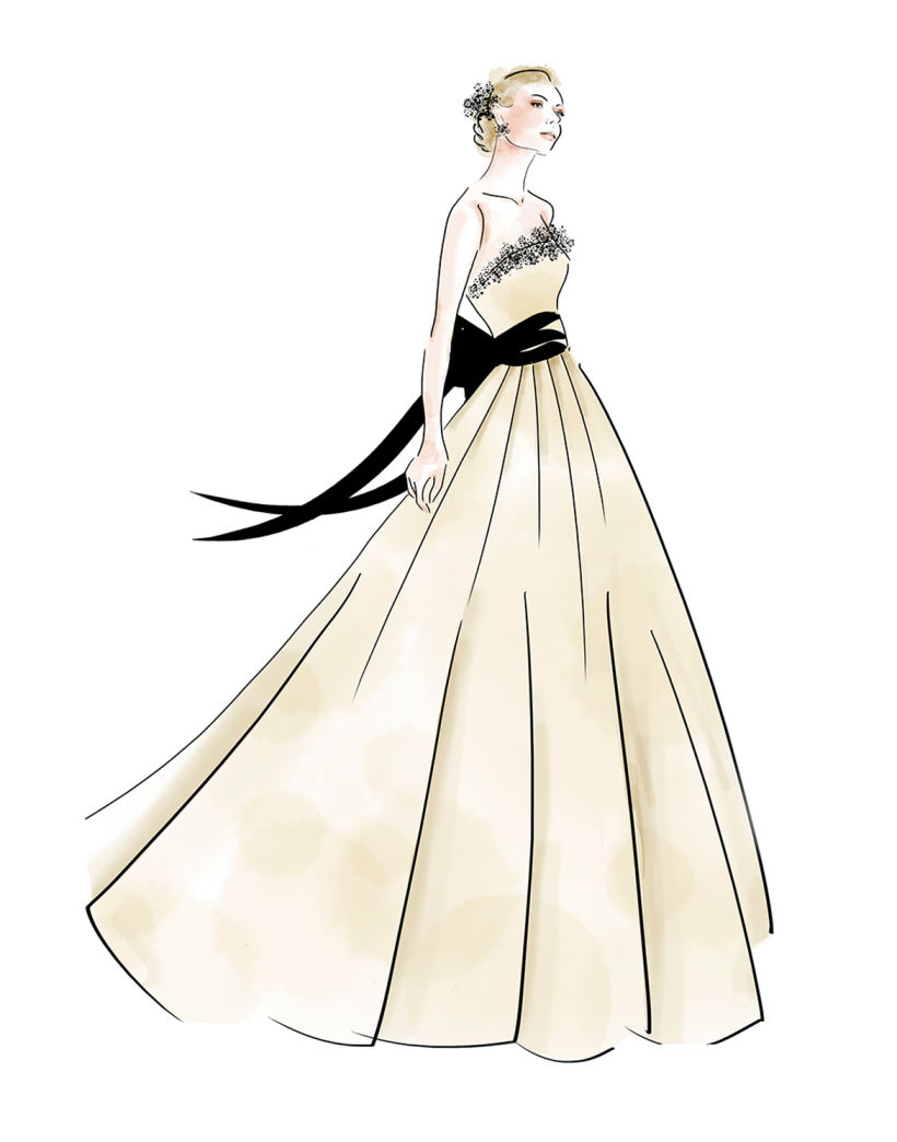 Fashion Illustration- Bride -1