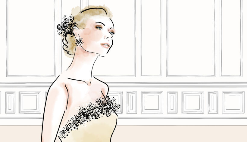 Fashion Illustration- Bride 1