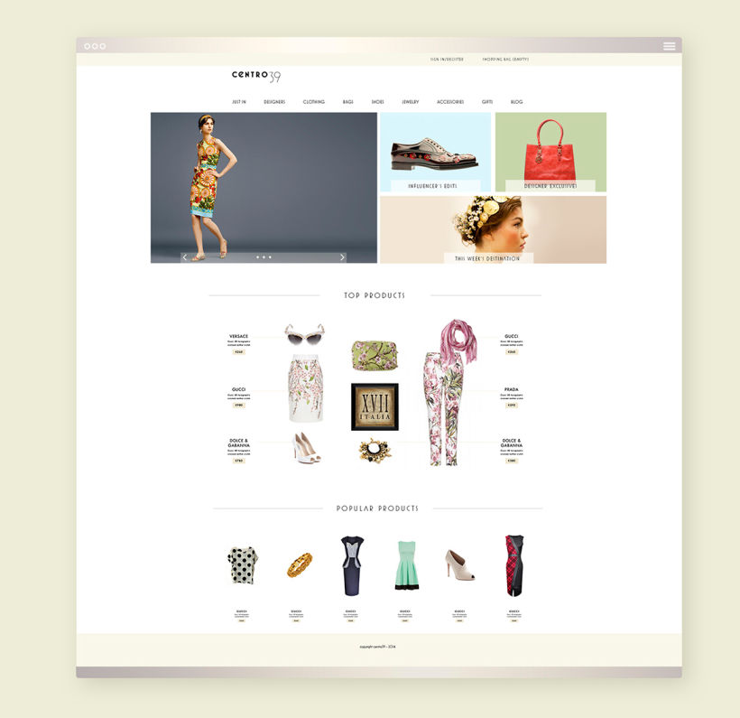 Italofilia Boutique - Branding and Web Design 6