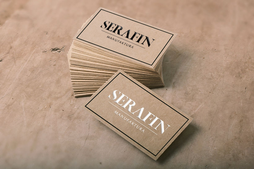 Branding - Serafin Manufaktura (taller de costura) 3