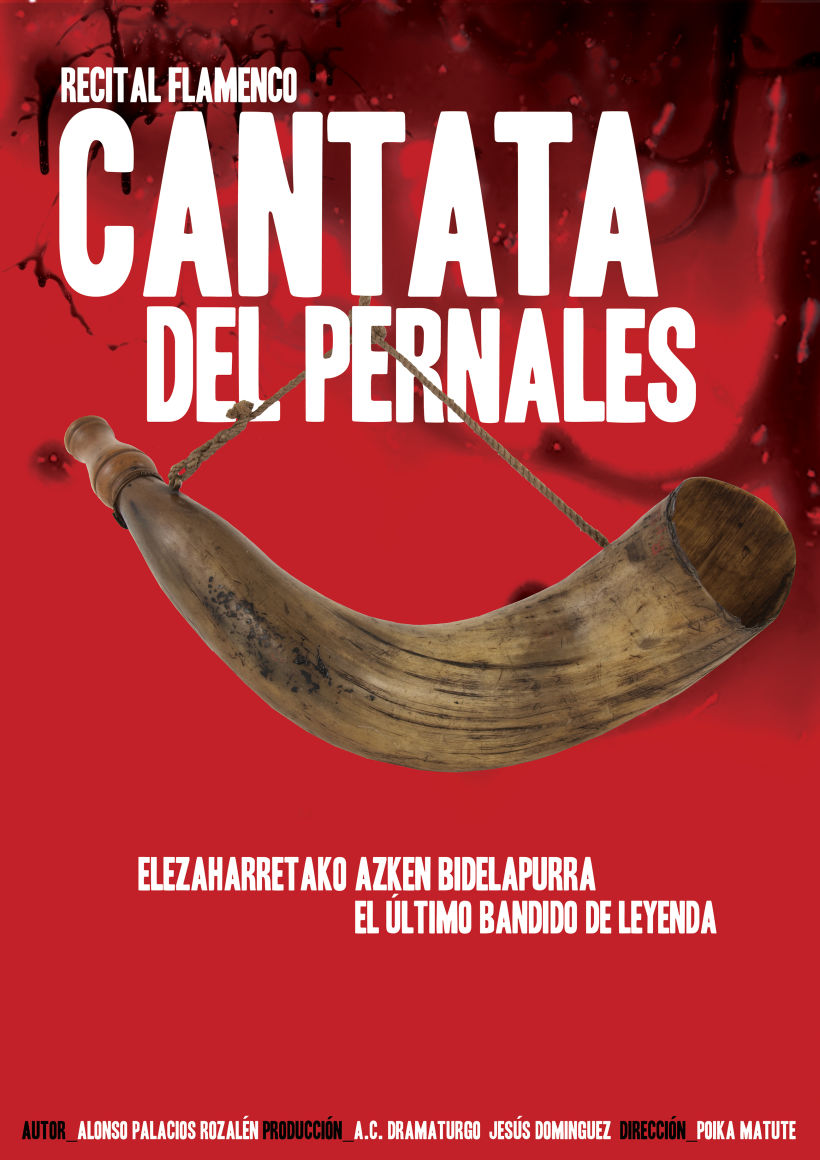 Cartel "Cantata del Pernales" [ Edición Euskadi ] -1