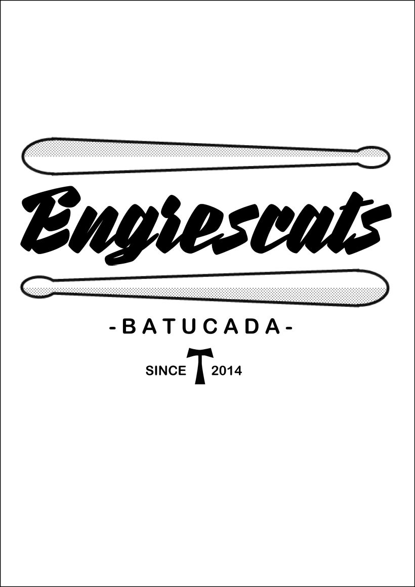 Logo Engrescats Batucada 1