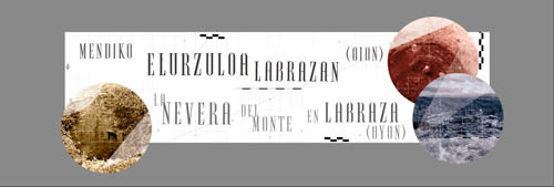 Exhibition display and poster design for the exhibition "La nevera del monte en Labraza" 5