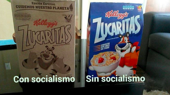 Controvertido packaging de Zucaritas en Venezuela 6