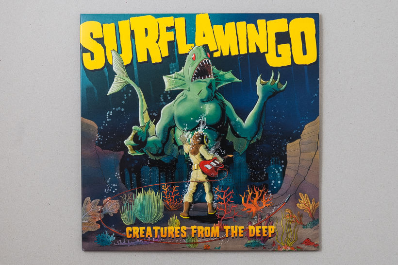 SURFLAMINGO "Creatures from the deep" - vinilo LP 0
