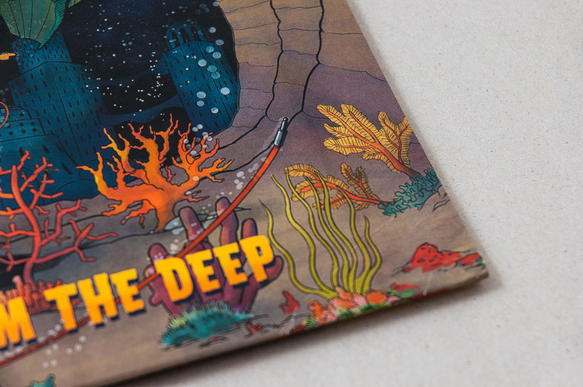 SURFLAMINGO "Creatures from the deep" - vinilo LP 6