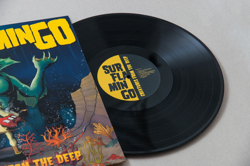 SURFLAMINGO "Creatures from the deep" - vinilo LP 12