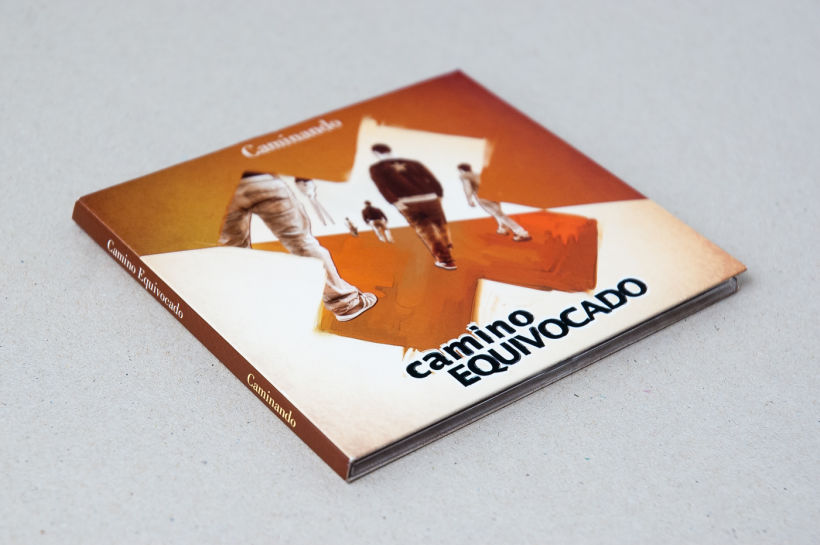 CAMINO EQUIVOCADO "Caminando" - CD digipack 2