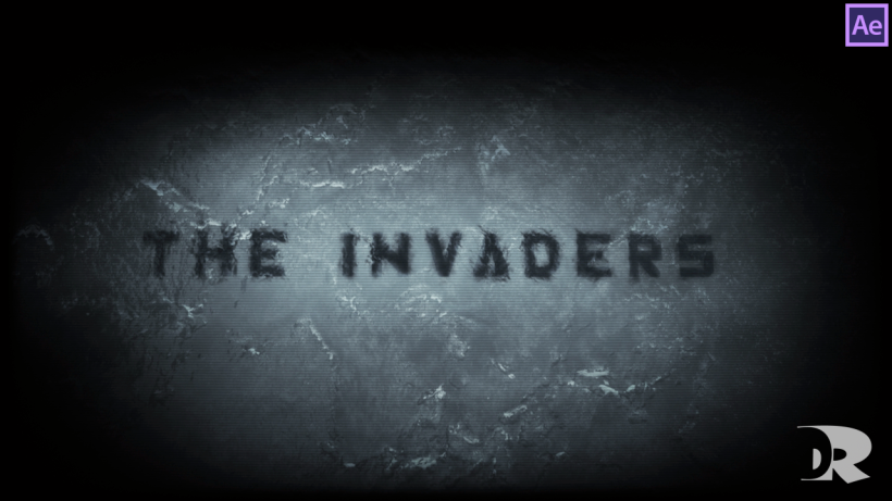  Title sequence design - After Effects - "Invaders" 5