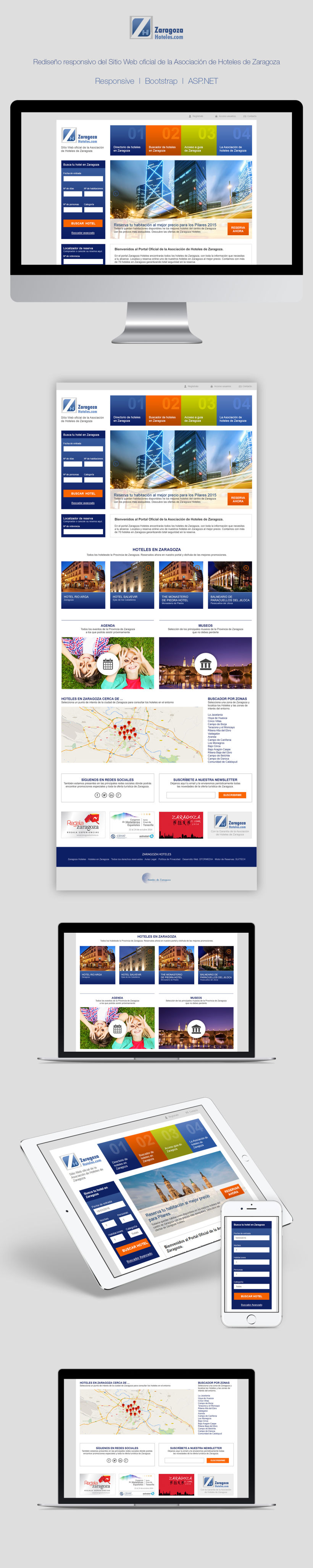 Zaragoza Hoteles | Website redesign -1