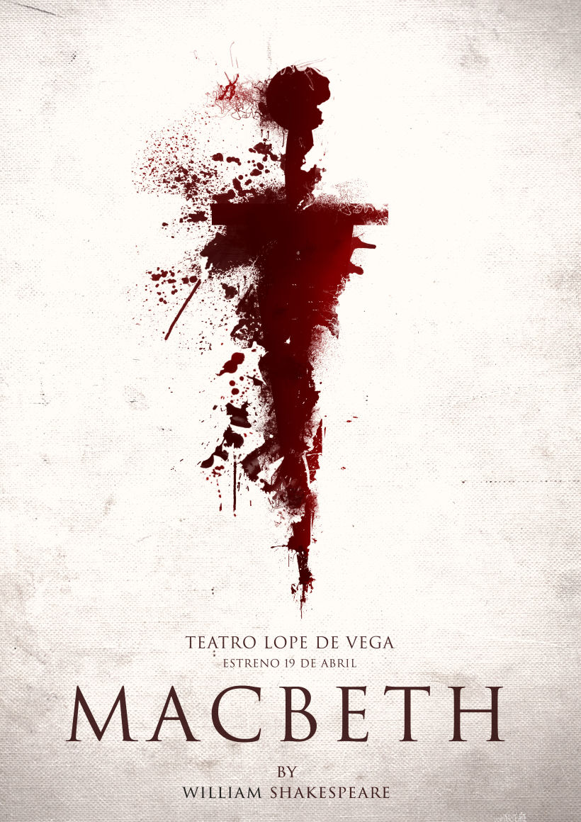 Carteles - Obra de teatro Macbeth 1