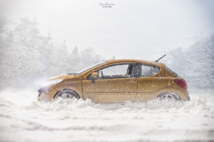 Peugeot en la nieve -1