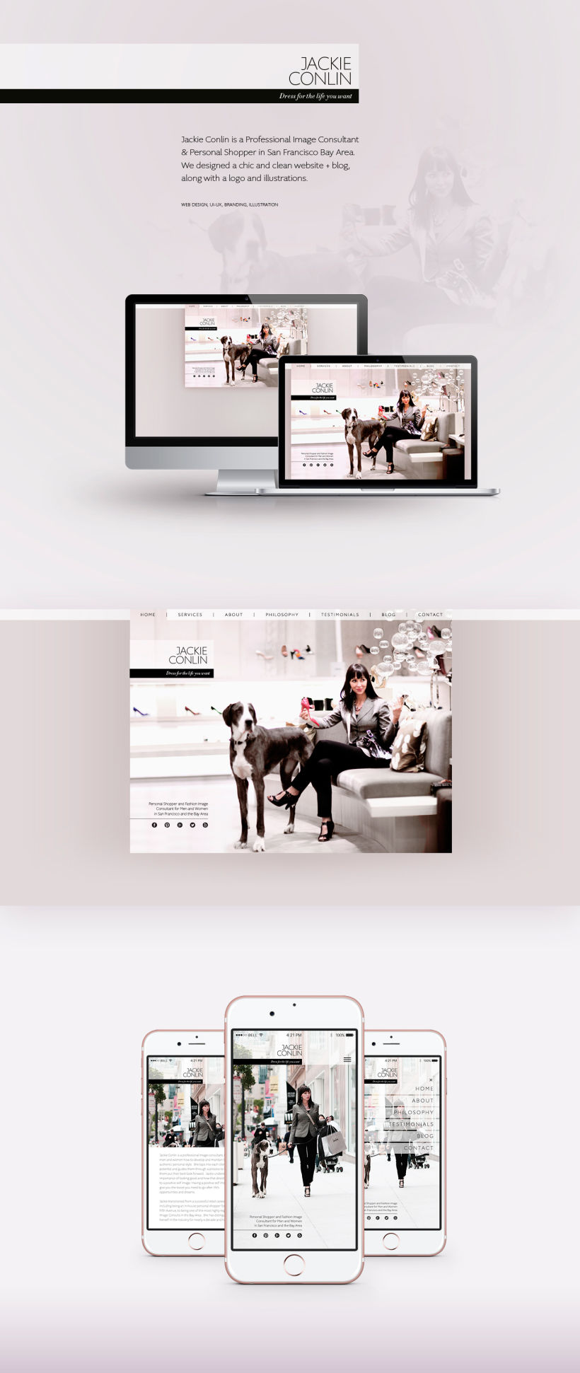 Jackie Conlin - Website Design -1