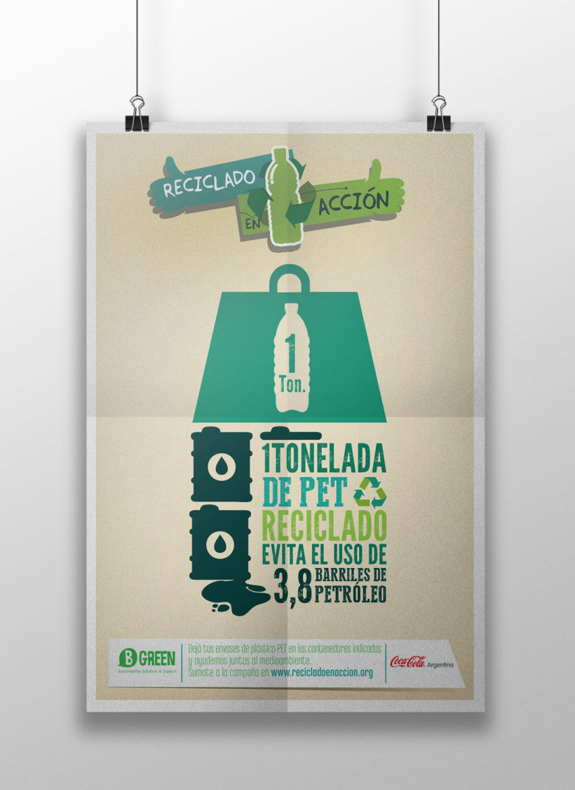Coca-Cola Be Green "Reciclado en Acción" 1