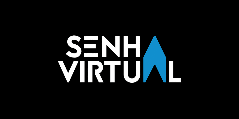 Senha Virtual - Logo Design 2