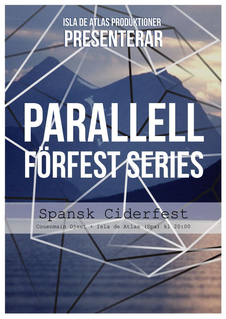 PARALLELL FÖRFEST SERIES / Poster promocional para evento en Parallell Gallery (Stockholm) -1