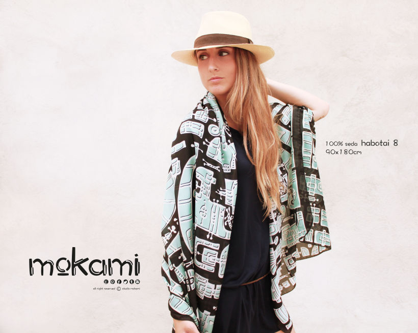 Silk scarves & shawl designs by mokami on Etsy 11