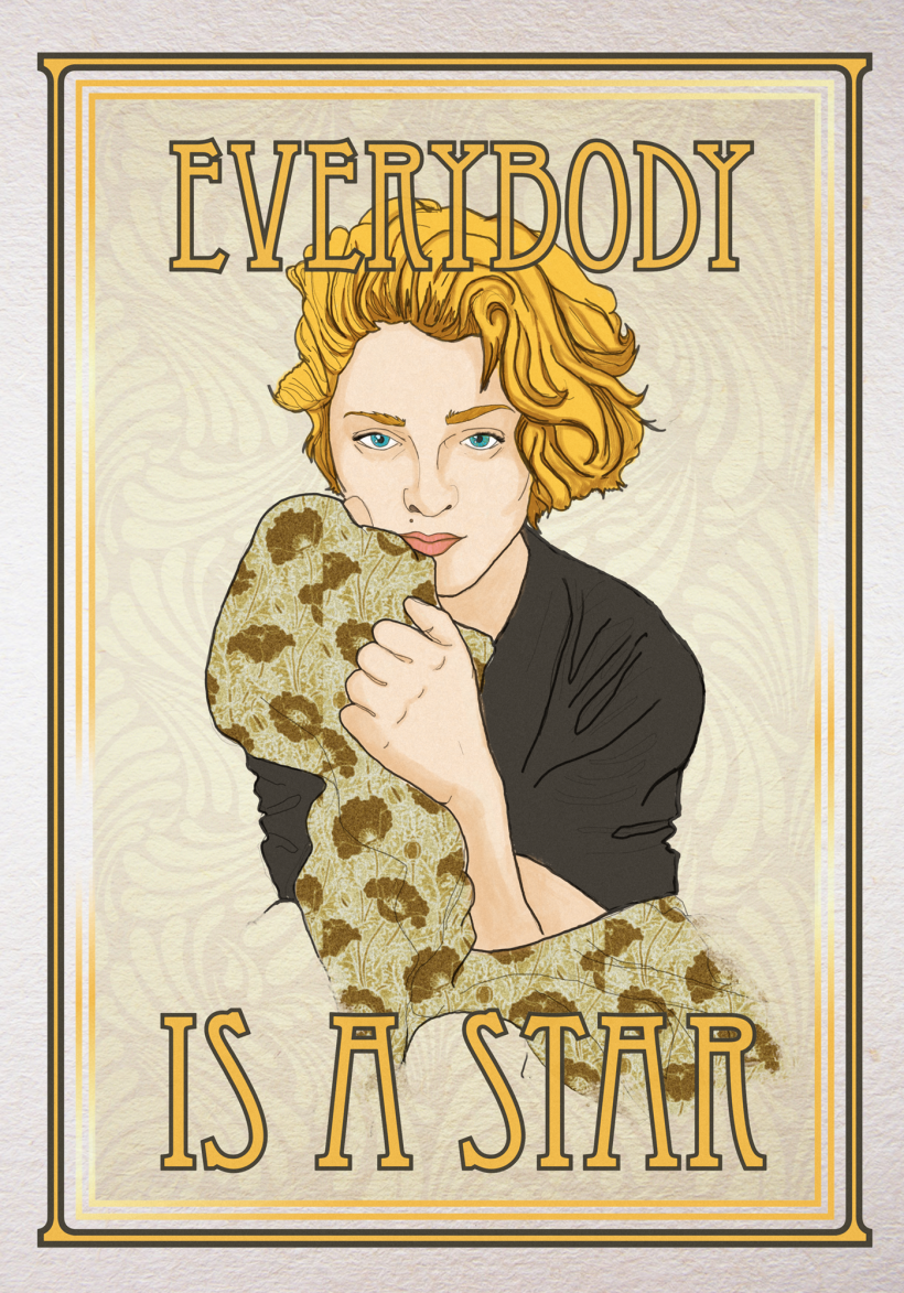 "EVERYBODY IS A STAR" / Serie de ilustraciones para Poster.   2
