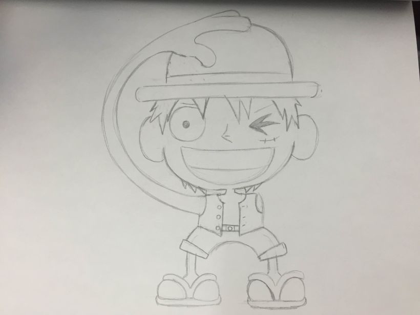 ONE PIECE CHIBI PROJECT on X: Monkey D. Luffy New Card Design