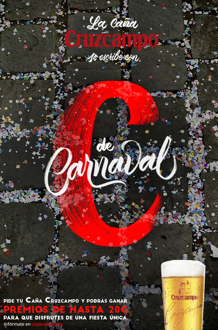 Diseño Campaña Cruzcampo Carnaval de Cádiz 2016 -1