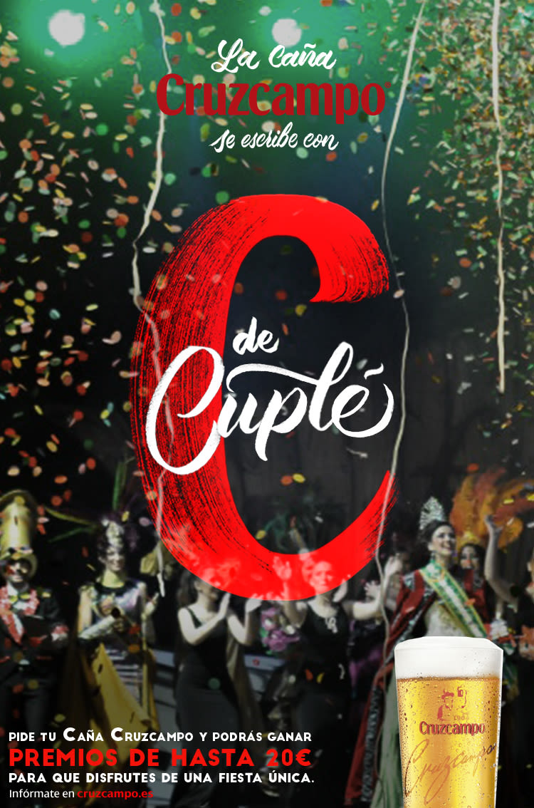 Diseño Campaña Cruzcampo Carnaval de Cádiz 2016 1