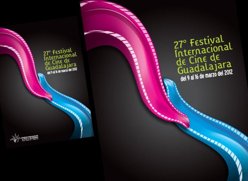 Tercer lugar en el Concurso de diseño de cartel Guadalajara, Mexico, 2011 -1
