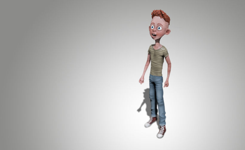 Modelado de personajes en 3D.  0