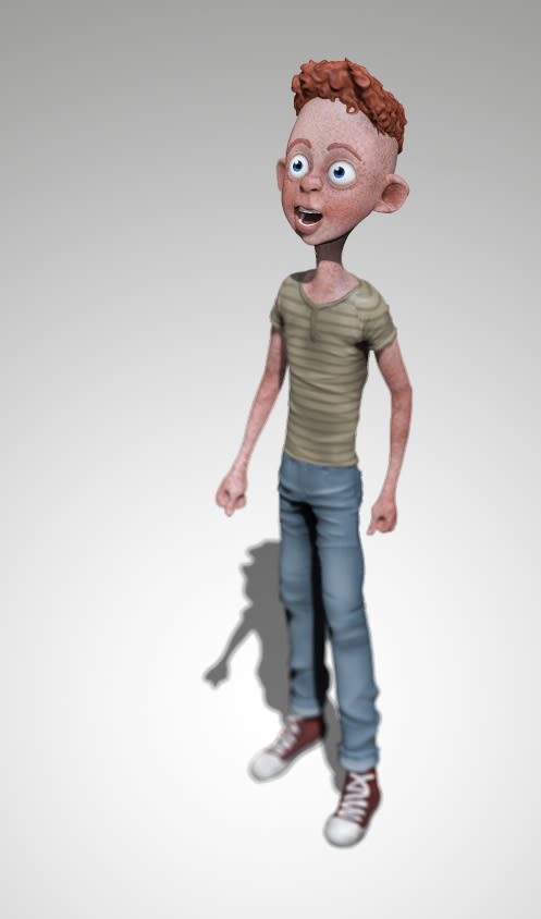 Modelado de personajes en 3D.  6