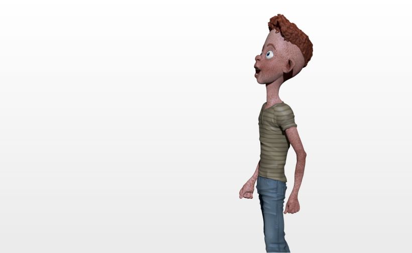 Modelado de personajes en 3D.  13