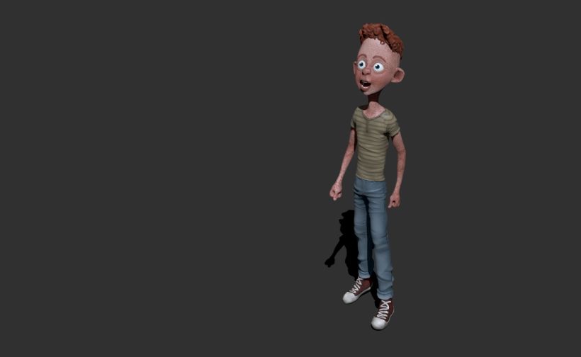 Modelado de personajes en 3D.  14