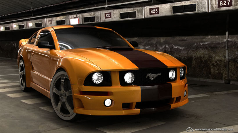 Mustang 3D -1