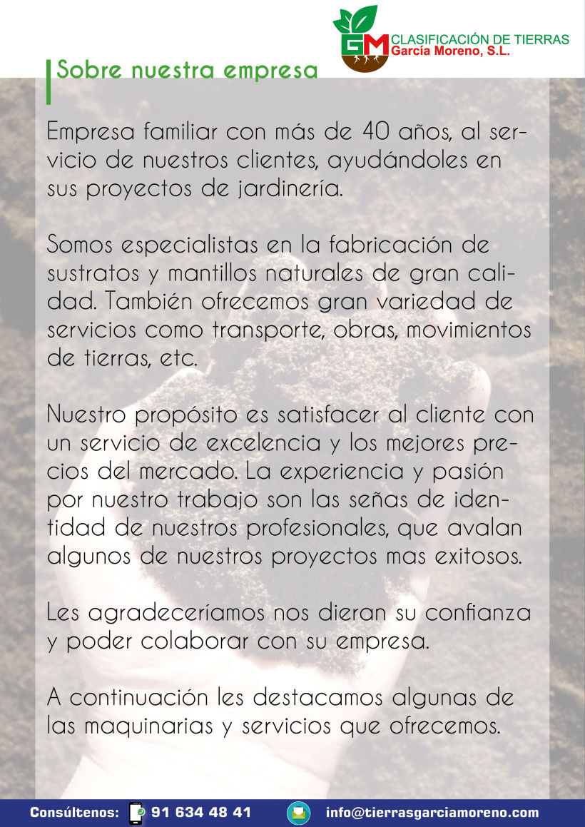 Catálogo Tierras Garcia Moreno, S.L. 1