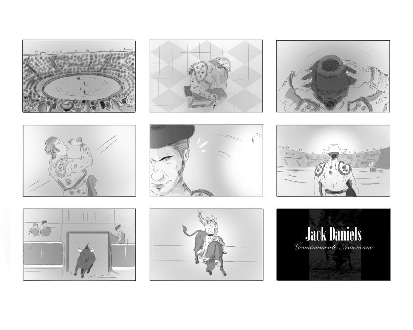 Storyboards: Jack Daniel's/ FEDER 1
