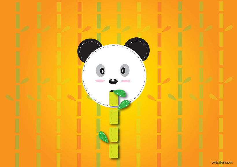 Eating bamboo -1