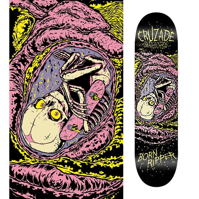 Cruzade Skateboards - Serie Ripper 1