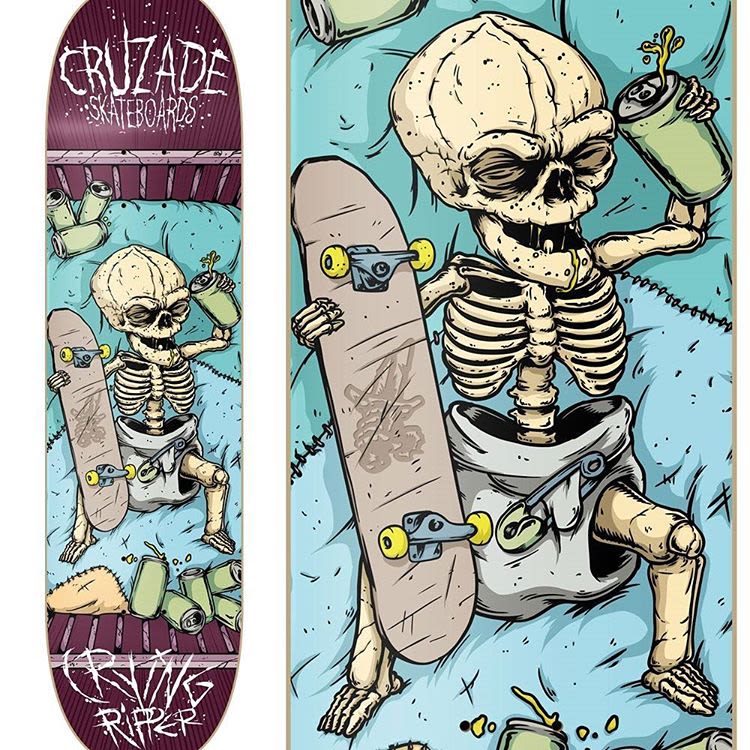 Cruzade Skateboards - Serie Ripper 2