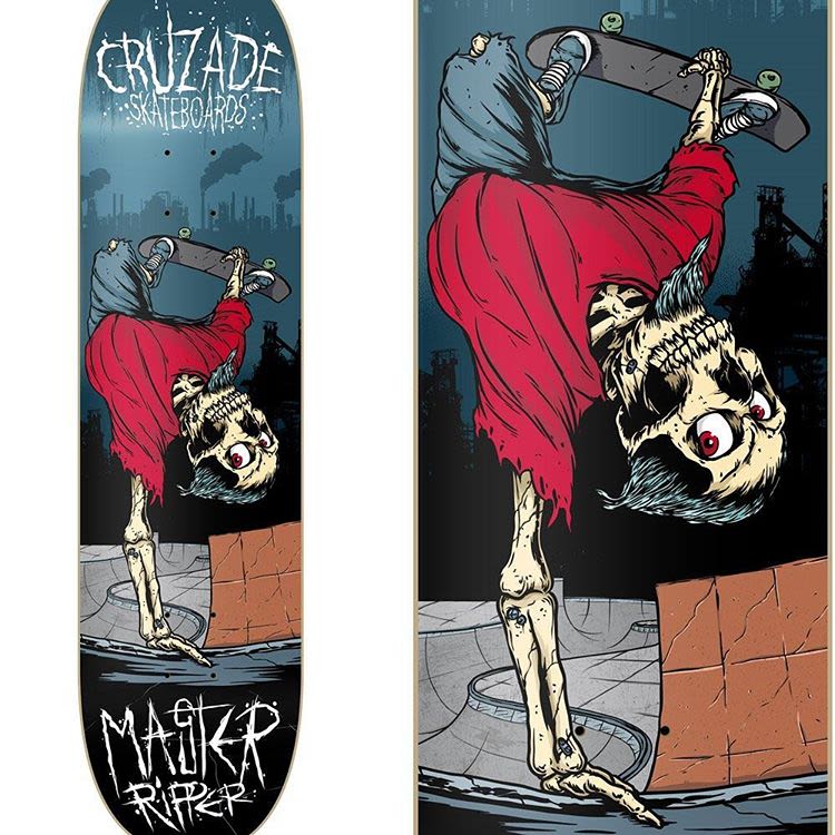 Cruzade Skateboards - Serie Ripper 3