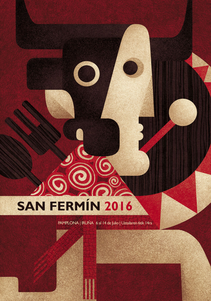 CARTEL FINALISTA - San Fermín 2016 2