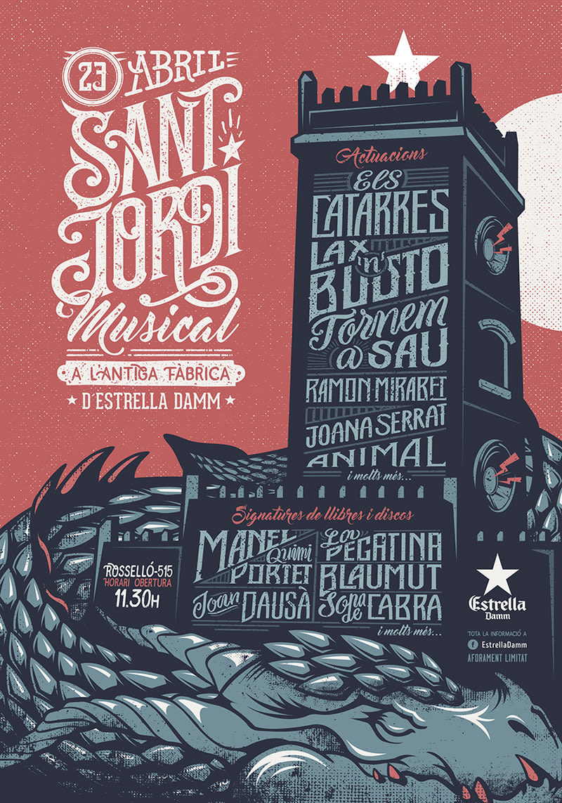 Estrella Damm "Sant Jordi Musical 2016 0