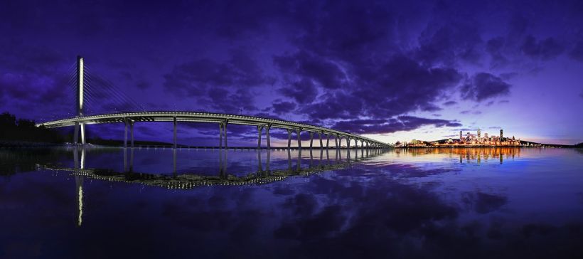Champlain Bridge in Montreal (Canada) 0