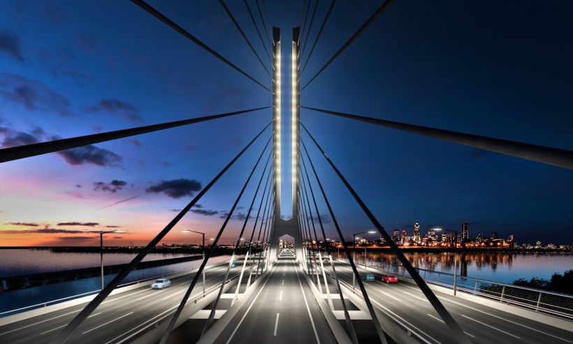 Champlain Bridge in Montreal (Canada) 2